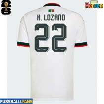 Mexiko Hirving Lozano #22 Auswärtstrikot WM 2026 Kurzarm
